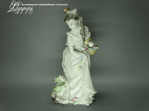 Купить фарфоровые статуэтки Rosenthal, Принцесса и гном, Германия